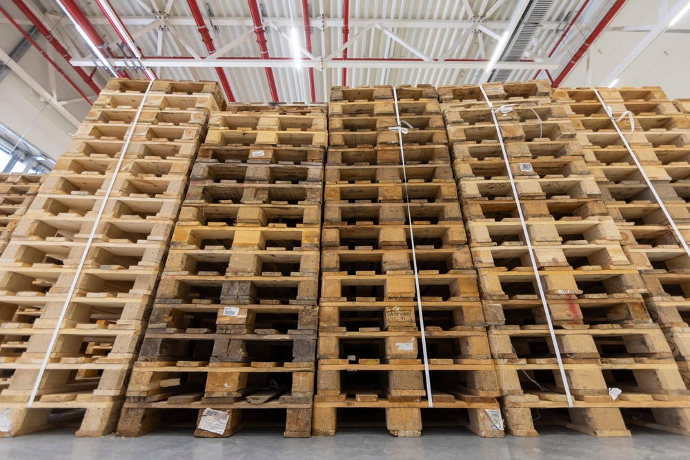 When does a new timber pallet become used?